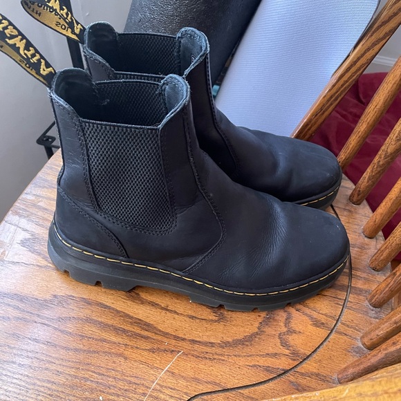 Dr. Martens Black Leather Chelsea Boots - Picture 4 of 7